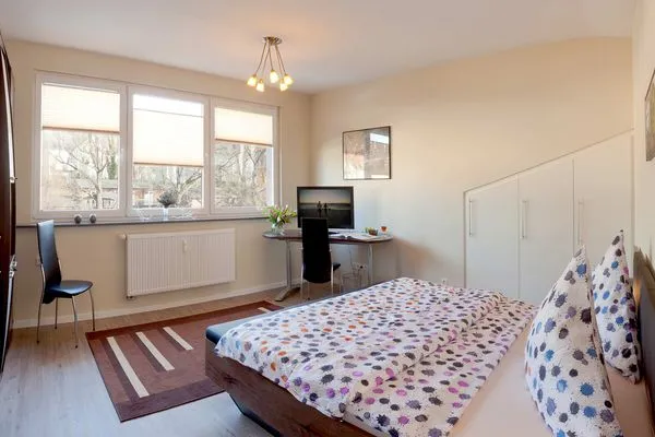 Schlafzimmer  Ferienwohnung Bansin