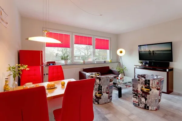 Wohnzimmer  Ferienwohnung Bansin