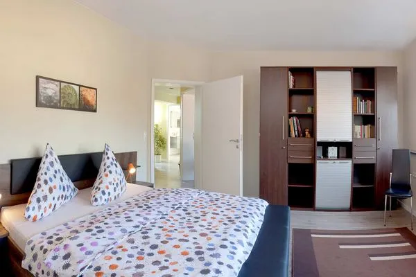 Schlafzimmer  Ferienwohnung Bansin
