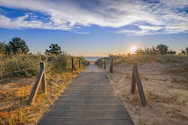 Strand  Ferienwohnung Bansin