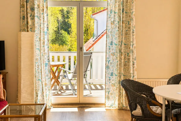 Wohnzimmer  Strandvilla Seepferdchen App. 6