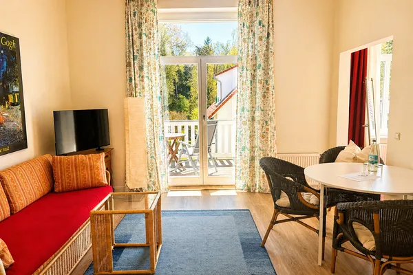 Wohnzimmer  Strandvilla Seepferdchen App. 6