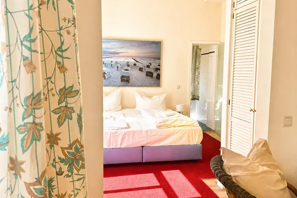 Schlafzimmer  Strandvilla Seepferdchen App. 6