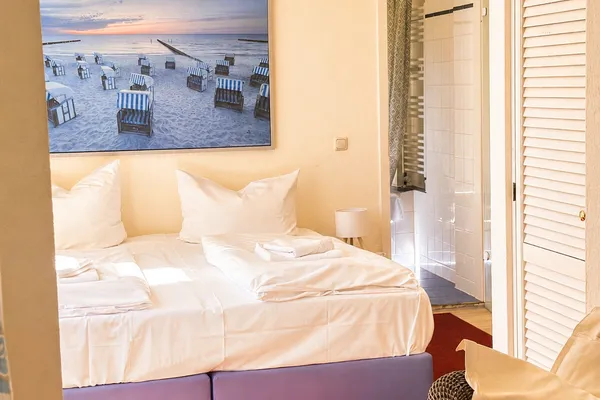 Schlafzimmer  Strandvilla Seepferdchen App. 6