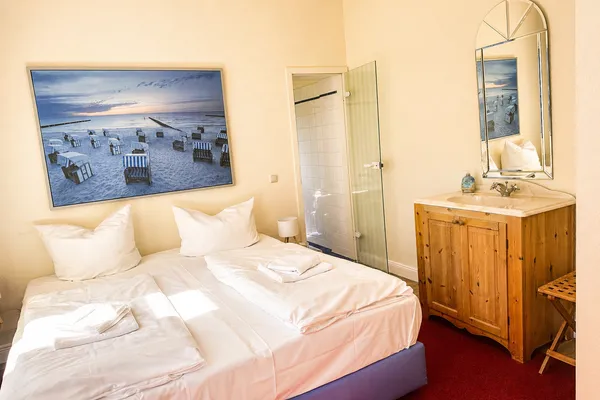 Schlafzimmer  Strandvilla Seepferdchen App. 6