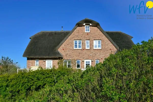 Hauptansicht Landhaus Ostdüne Ferienwohnung Dünenmulde