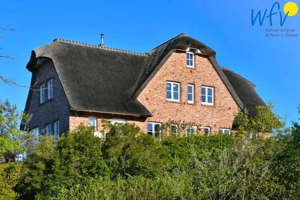 Hauptansicht Landhaus Ostdüne Ferienwohnung Dünenmulde