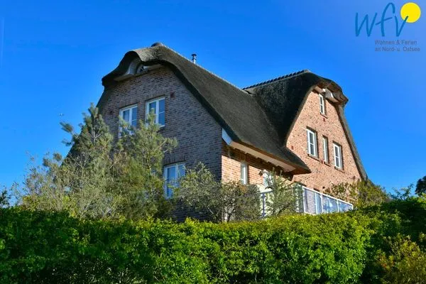 Hauptansicht Landhaus Ostdüne Ferienwohnung Dünenmulde