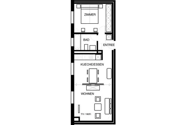 Grundriss  Residenza Alpenrose 22