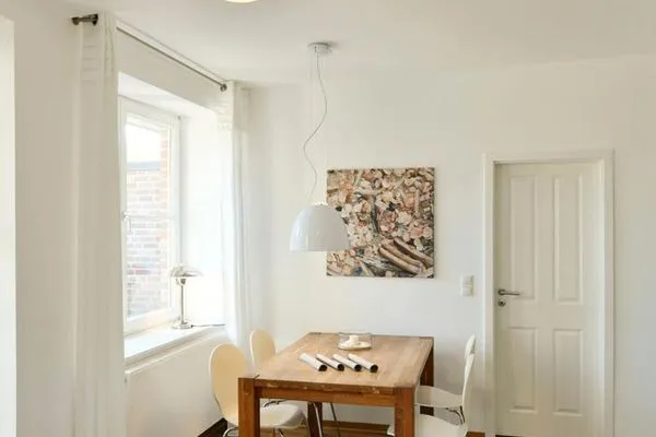 Wohnzimmer Landhaus Ostdüne Ferienwohnung Dünenmulde