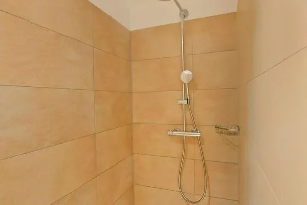 Badezimmer Landhaus Ostdüne Ferienwohnung Dünenmulde