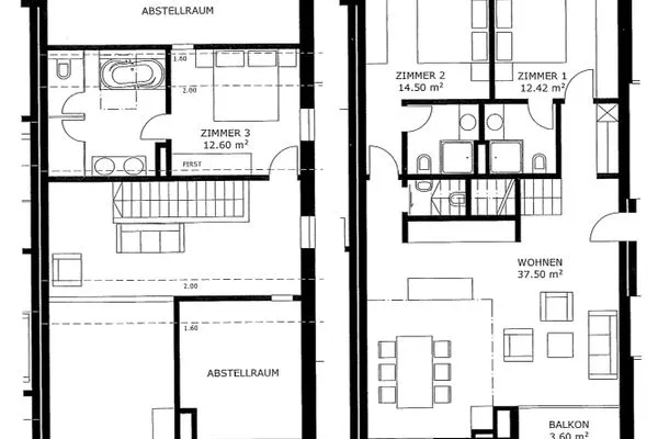 Grundriss  Residenza Edelweiss 5.3