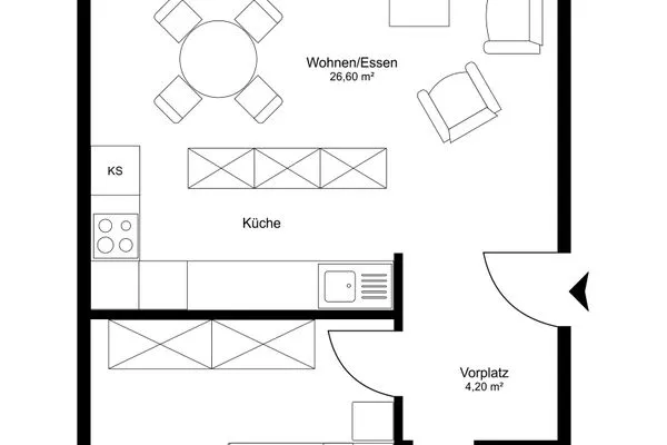 Grundriss  Chesa Cravunera 29