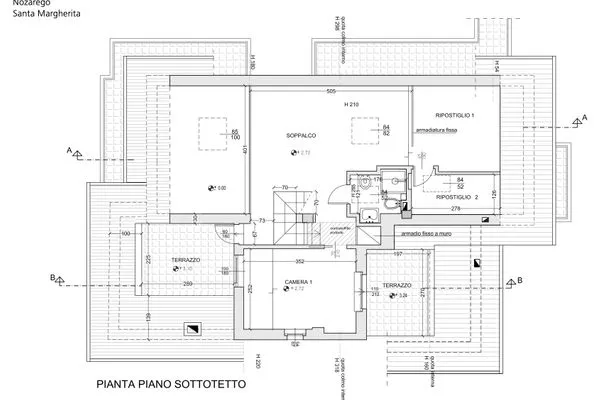Grundriss  Casa Nozarego