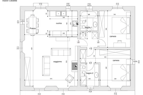 Grundriss  Stazzo Cubbadda