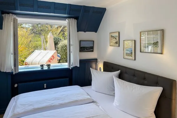 Schlafzimmer Haus Pesel Ferienwohnung *Reetblick*