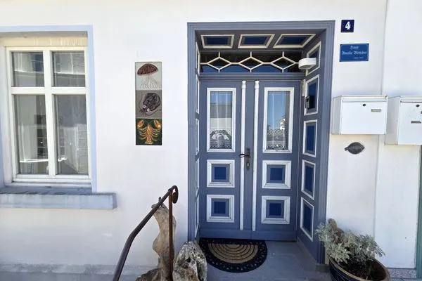 Fassade / Eingang  Ferienwohnung im Haus Amalie