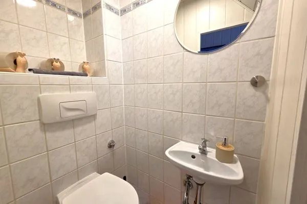 Gäste-WC  Ferienwohnung im Haus Amalie