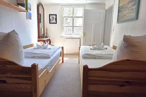 Schlafzimmer  Kleine Fischerhütte - uriges Ferienhaus am Meer