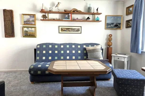 Wohnzimmer  Kleine Fischerhütte - uriges Ferienhaus am Meer