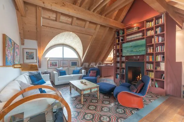 Wohnzimmer  Residenza Alpenrose 26