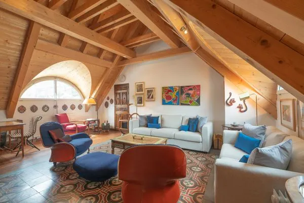 Wohnzimmer  Residenza Alpenrose 26
