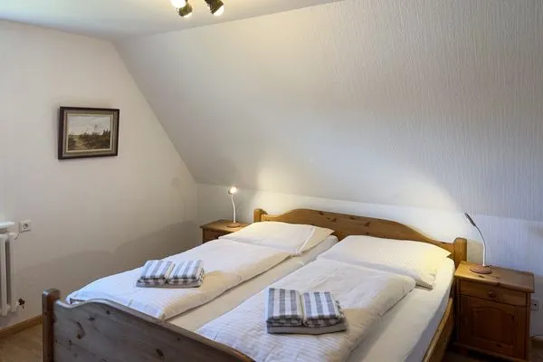 Schlafzimmer Haus *Üüs Aran* Ferienwohnung *Üüs Aran 1*