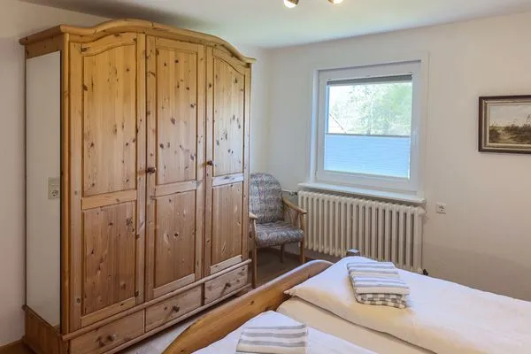 Schlafzimmer Haus *Üüs Aran* Ferienwohnung *Üüs Aran 1*