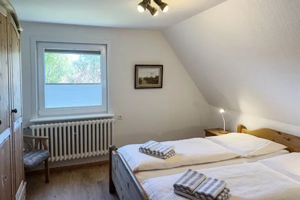 Schlafzimmer Haus *Üüs Aran* Ferienwohnung *Üüs Aran 1*