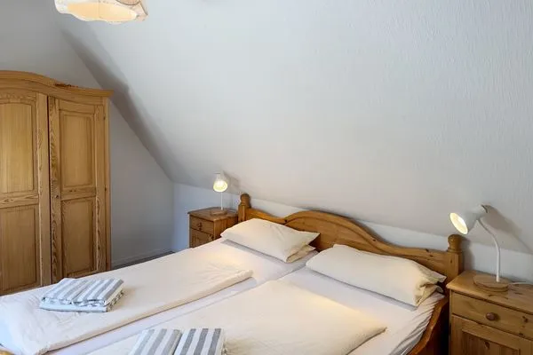 Schlafzimmer Haus *Üüs Aran* Ferienwohnung *Üüs Aran 6*