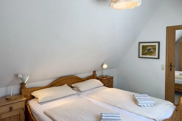 Schlafzimmer Haus *Üüs Aran* Ferienwohnung *Üüs Aran 6*