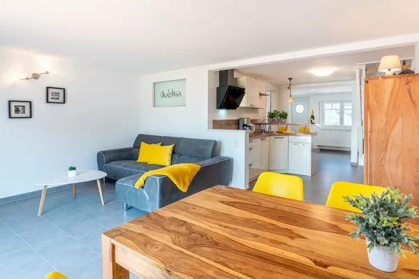 Wohnzimmer  Ferienhaus Malebisa