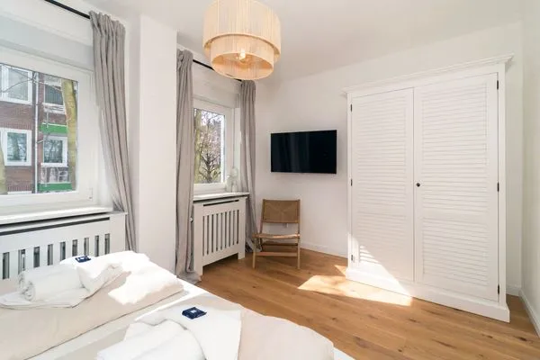 Schlafzimmer  Küstenzeit - Ostseeurlaub direkt am Strand genießen