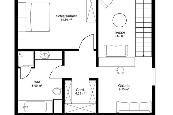 Grundriss  Residenza Edelweiss 2.2