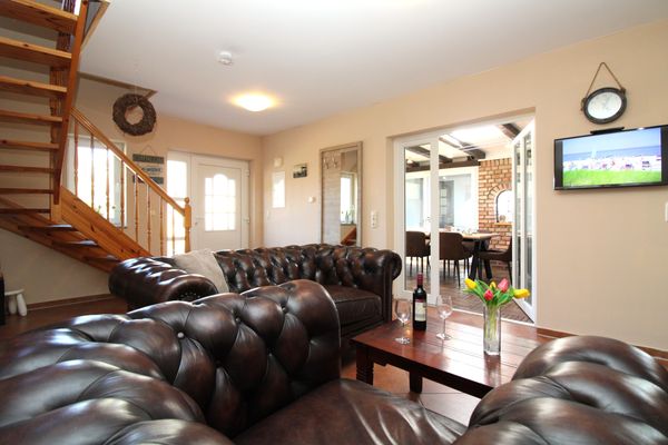  Ferienhaus Müller Bastorf - Wohnzimmer