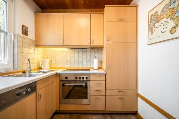 Ferienhaus Himmelblau in Jabel - Küche  Himmelblau