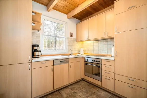 Ferienhaus Himmelblau in Jabel - Küche  Himmelblau