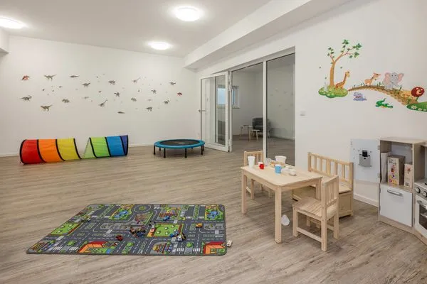 Spielanlage  Ferienwohnung Sonnenblick am Haff