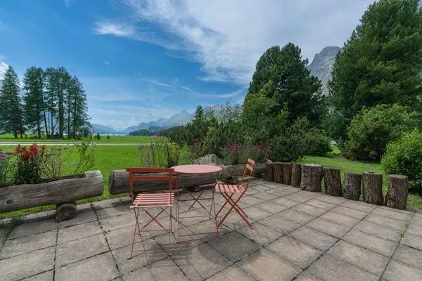 Garten  Chesa Tscheppa 1