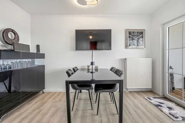 Wohnzimmer  Villa Meerzeit - Ferienwohnung Mare Blue