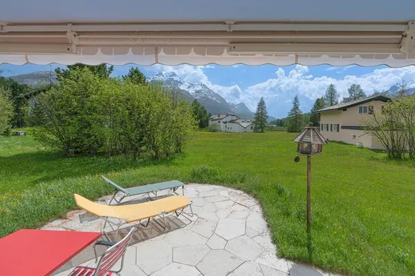 Terrasse  Chesa Flurina 1