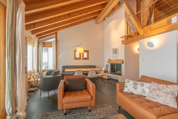 Wohnzimmer  Chesa Mira Margna B5