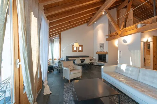 Wohnzimmer  Chesa Mira Margna B5