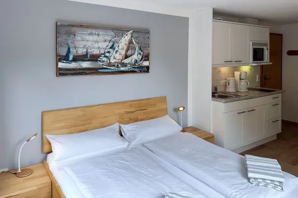 Schlafzimmer Haus *Üüs Aran* Ferienwohnung *Üüs Aran 2*