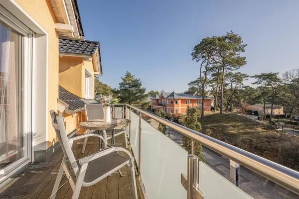 Balkon  Ferienwohnung Dünengrün