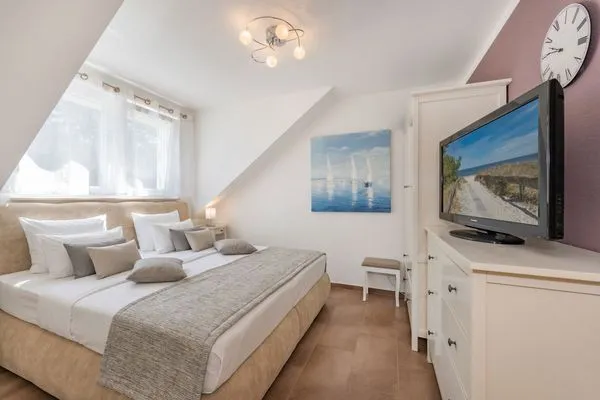 Schlafzimmer  Ferienwohunung Dünenwald