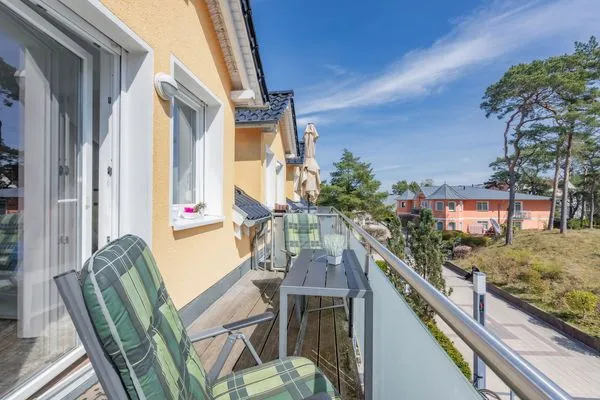 Balkon  Ferienwohunung Dünenwald