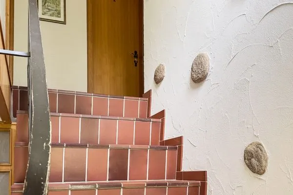 Fassade / Eingang Haus *Üüs Aran* Ferienwohnung *Üüs Aran 1*