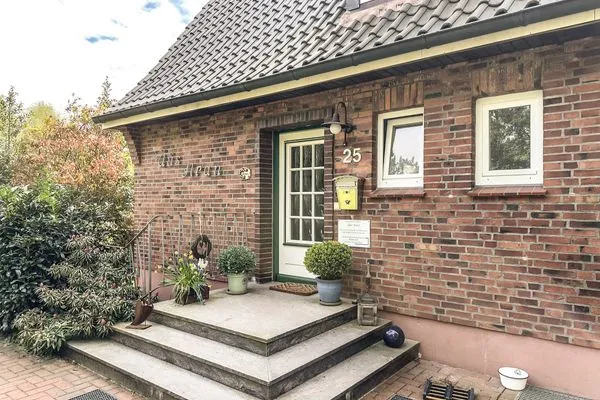 Fassade / Eingang Haus *Üüs Aran* Ferienwohnung *Üüs Aran 2*