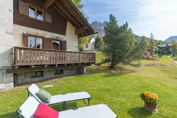 Gartenblick  Chesa Muot Mulin